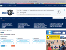 Tablet Screenshot of deguatenews.com